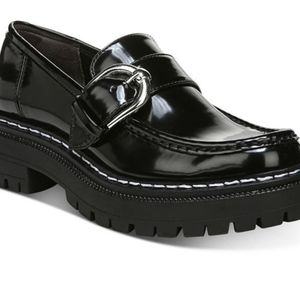 Circus by Sam Edelman Everly Lug Soles Black Patent Loafers